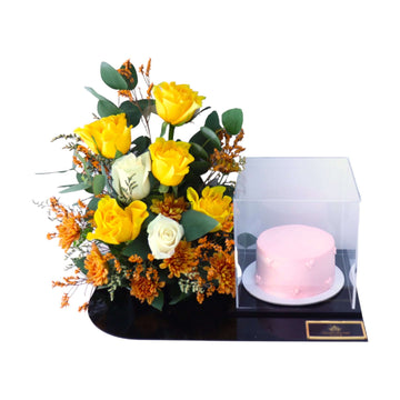 FLOWERS AND CAKE 537